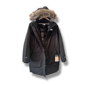 The North Face $350 Arctic Parka Insulated 600 Down TNF Women’s  2X Faux Fur